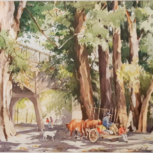 Carretero Bajo el Puente Itata-Ñipas